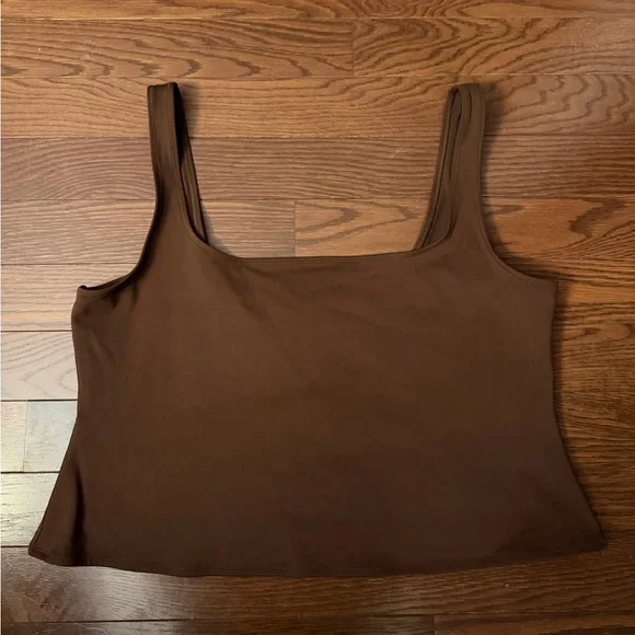 SKIMS Women's Tank Top in Mocha Brown Size 4X - Picture 2 of 5